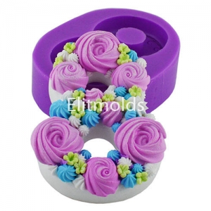 8 March with marshmallows 95 g silicone mold