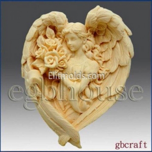 Angel spring silicone mold