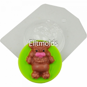 Bull in a circle 64 g Plastic mold