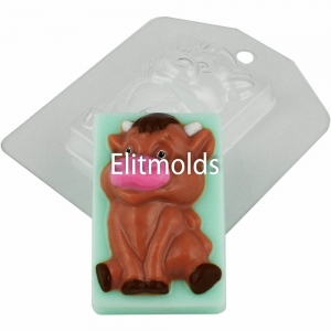 Bull cute 86 g Plastic mold