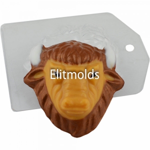 Bull Portrait 68 g Plastic mold