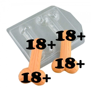 Male sign length 82 mm 18 g plastic mold