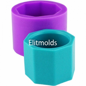 Flower pot 05 3D silicone mold