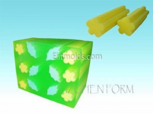 Flower (for bar soaps) silicone mold