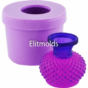 Flower vase 3D silicone mold