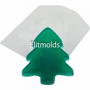 Christmas tree for a picture 55 g Plastic mold