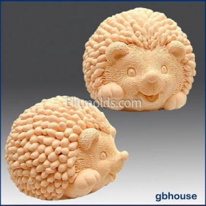 Hedgehog 3D silicone mold