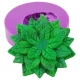 Leaf Cluster for Flower 34 g 3D Silicone Mold