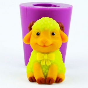 Баранчик милий 42 г 3D силіконова форма