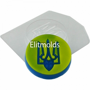 Coat of arms in a circle of 53 g Plastic mold