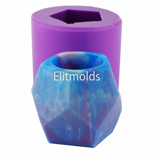 Flower pot 11 3D silicone mold