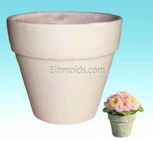 Flowerpot 3D silicone mold