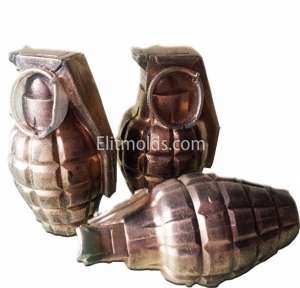 Grenade 3D silicone mold