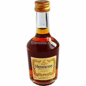 Пляшка коньяку Hennessy 3D силіконова форма