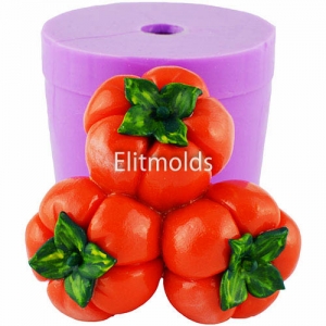 Persimmon-Mini in 3 pieces 3D silicone mold