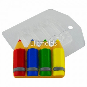Pencils set 59 g Plastic mold