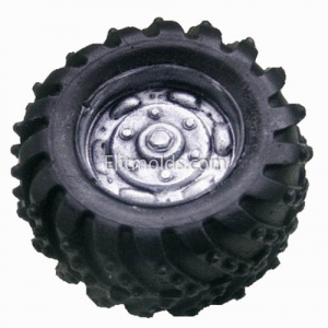 Wheel 3D silicone mold