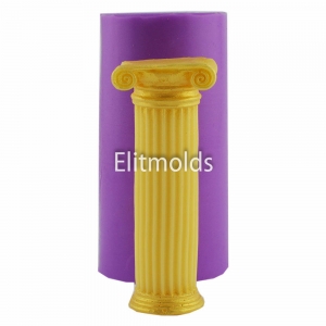 Candle Column 3D silicone mold