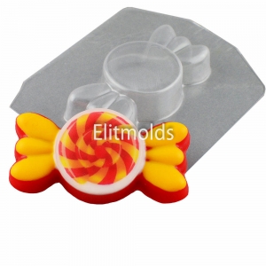 Candy round for a picture 56 g Plastic mold