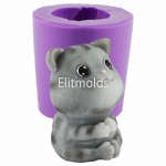 Кот милаха 3D силиконовая форма