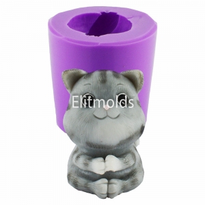 Cat cutie 3D silicone mold