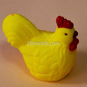 Hen 3D silicone mold