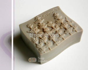 Lavender silicone mold
