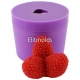 Lychee in 3 pieces 3D silicone mold