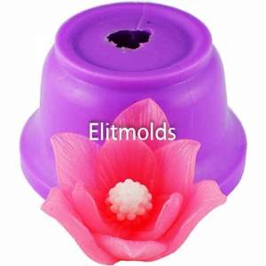 Magnolia bud 3D silicone mold