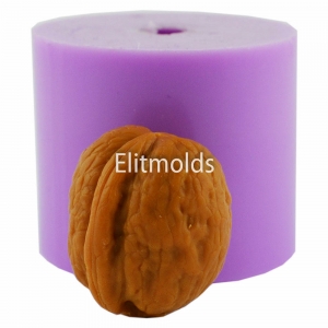 Walnut 3D silicone mold