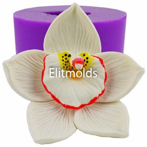Orchid Cymbidium Opened 3D silicone mold
