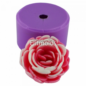 peony Sarah Bernard 3D silicone mold