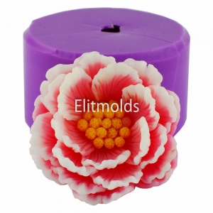 peony Miss America 3D silicone mold