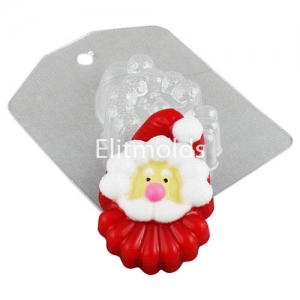Santa Claus bearded 53 g Plastic mold