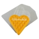 Waffle heart 89 g plastic mold