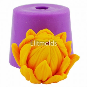 Sunflower Bud Closed 3D silicone mold