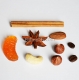 Nuts with spices silicone mold