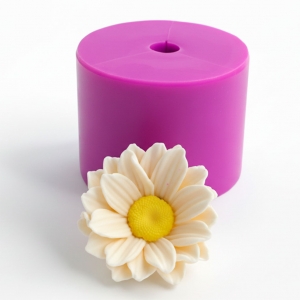 Chamomile in bud large 23 g silicone mold 3D