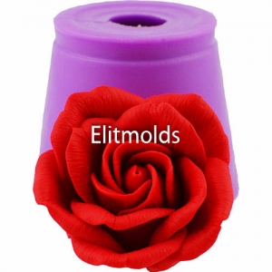 Rose Intuition bud 3D silicone mold