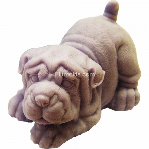 Sharpei cutie 3D silicone mold