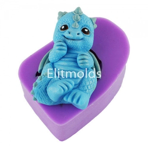 Dragon baby 3D 37 g silicone mold