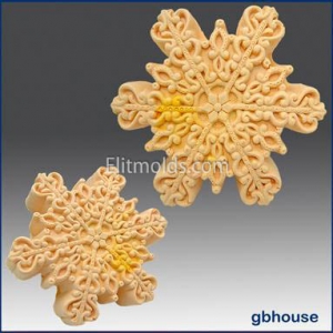 Snowflake №3 silicone mold