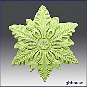 Snowflake №7 silicone mold