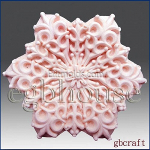 Snowflake №8 silicone mold