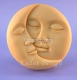 Sun and Moon silicone mold