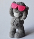 Teddy glasses 3D silicone mold