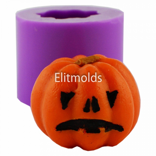 Pumpkin mug 3D silicone mold