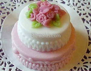 Cake 3D silicone mold