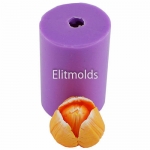 Tulip Verona bud half-opened 3D silicone mold
