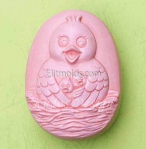 Cheerful Family silicone mold